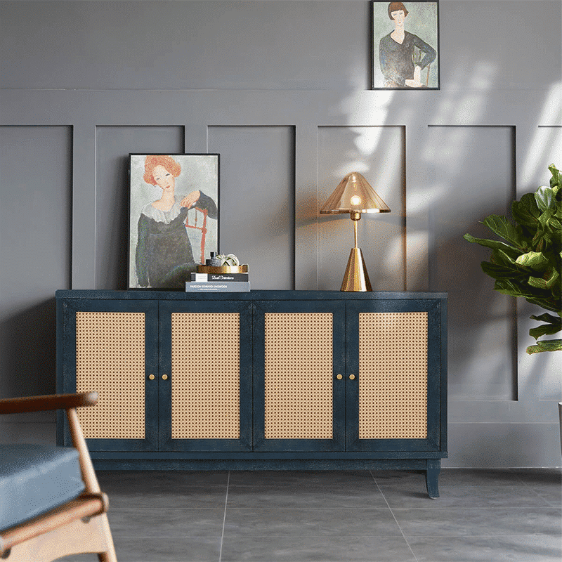 Blue wood