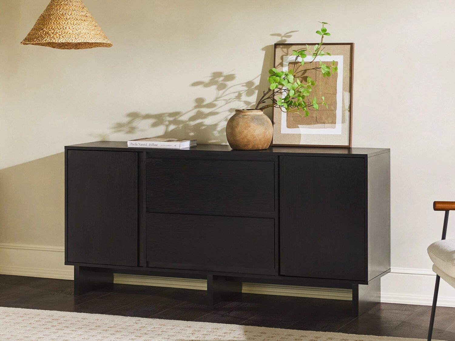 63" black
