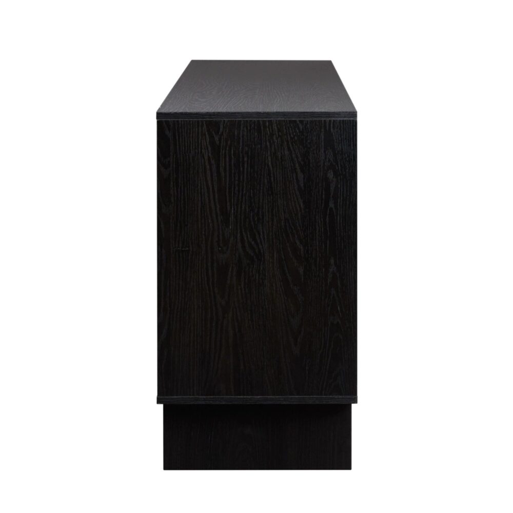 Black minimalist sideboard