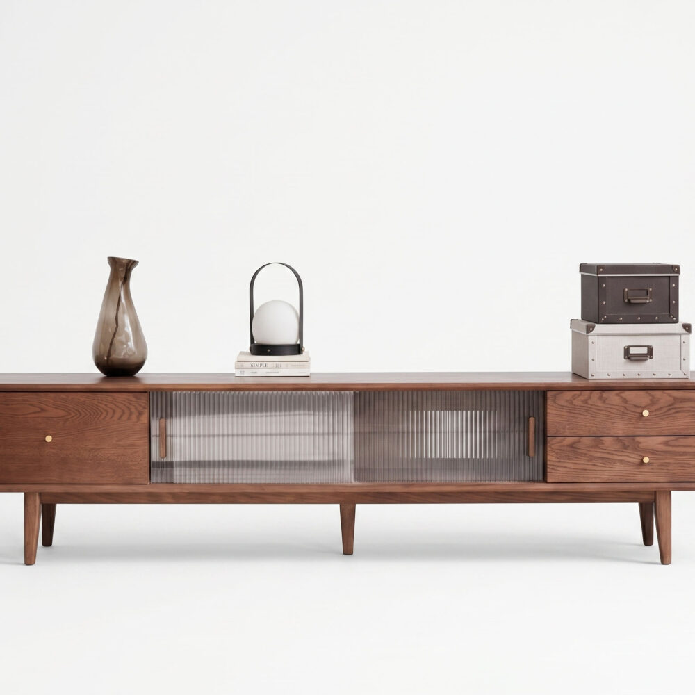 The Koda Solid Wood TV Stand
