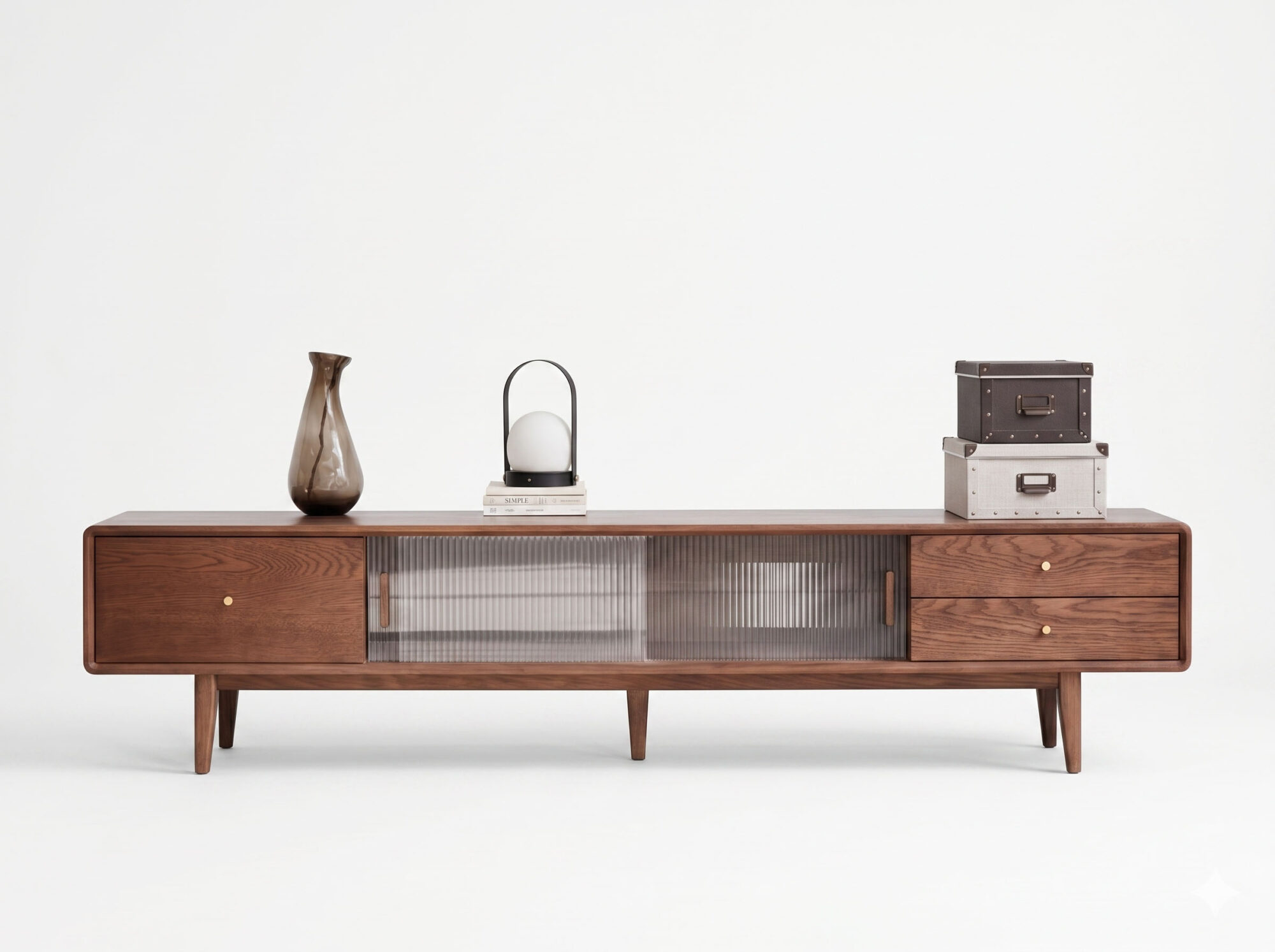The Koda Solid Wood TV Stand