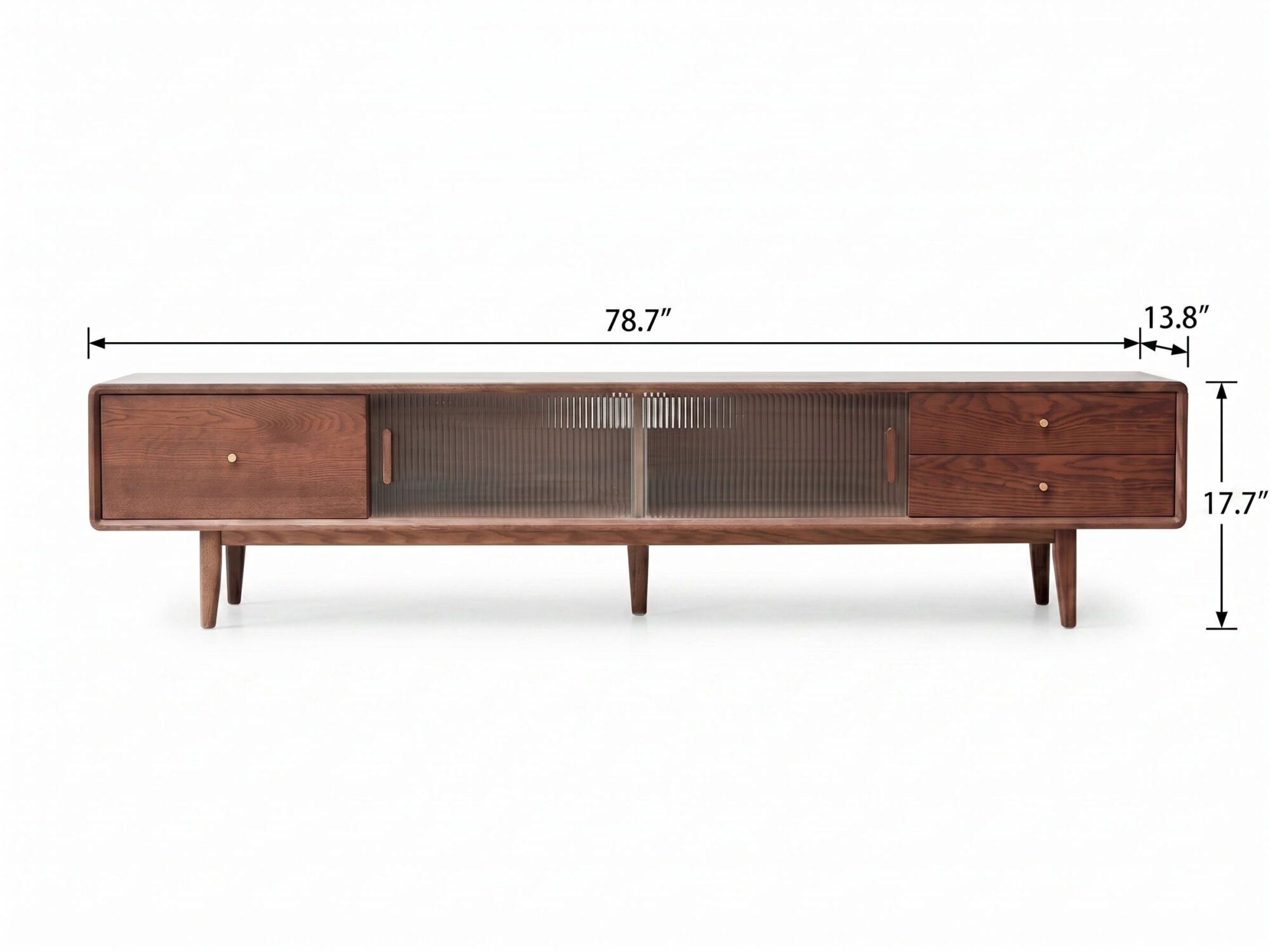 The Koda Solid Wood TV Stand