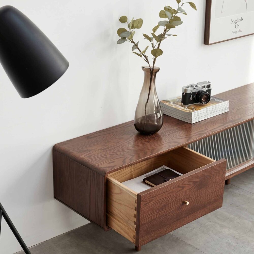 The Koda Solid Wood TV Stand