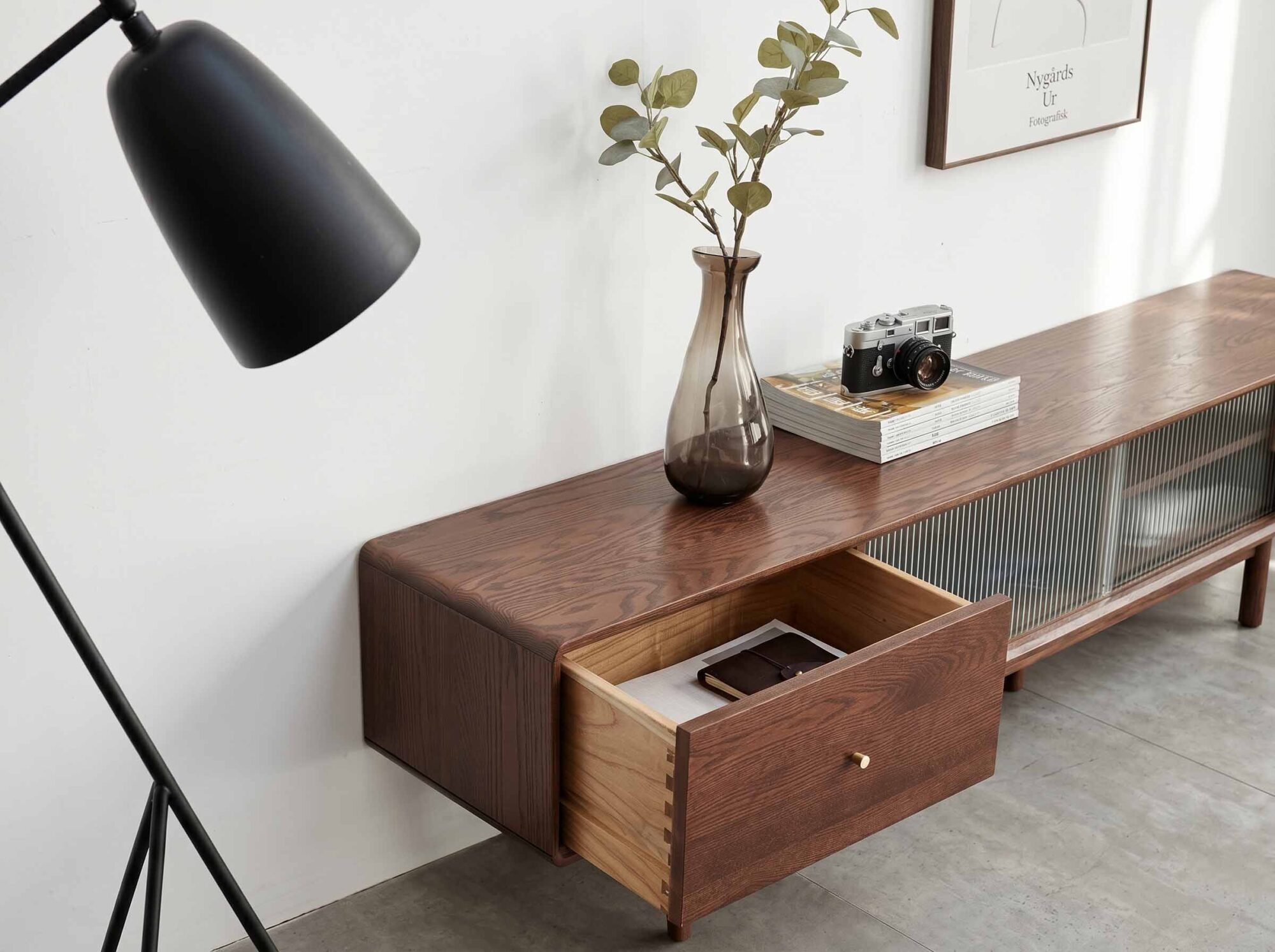 The Koda Solid Wood TV Stand