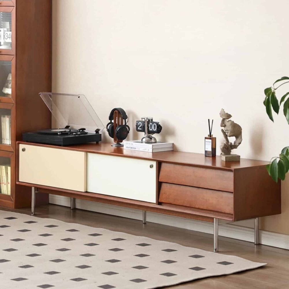 Mid-century modern wood