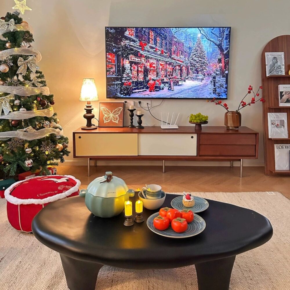 Mid-century modern wood