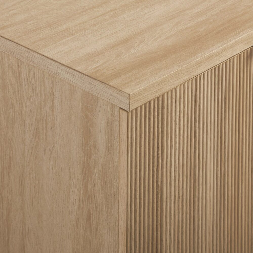 Modern fluted sideboard