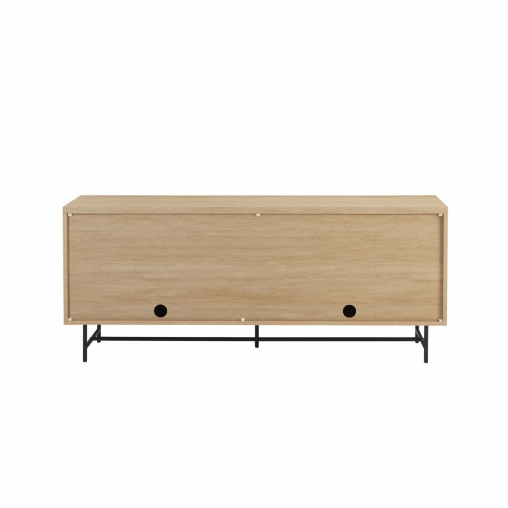 Modern fluted sideboard with