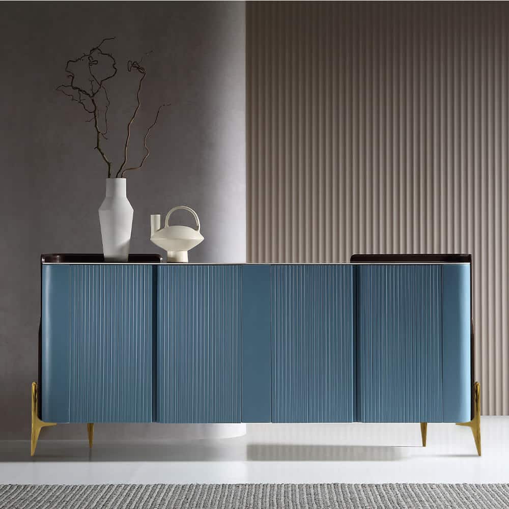Modern Luxe Navy Blue Side