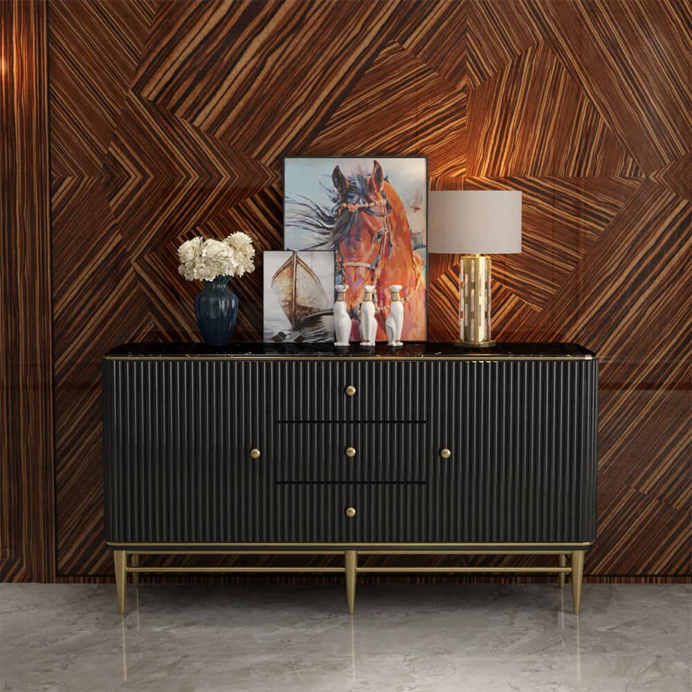 Modern ribbed
