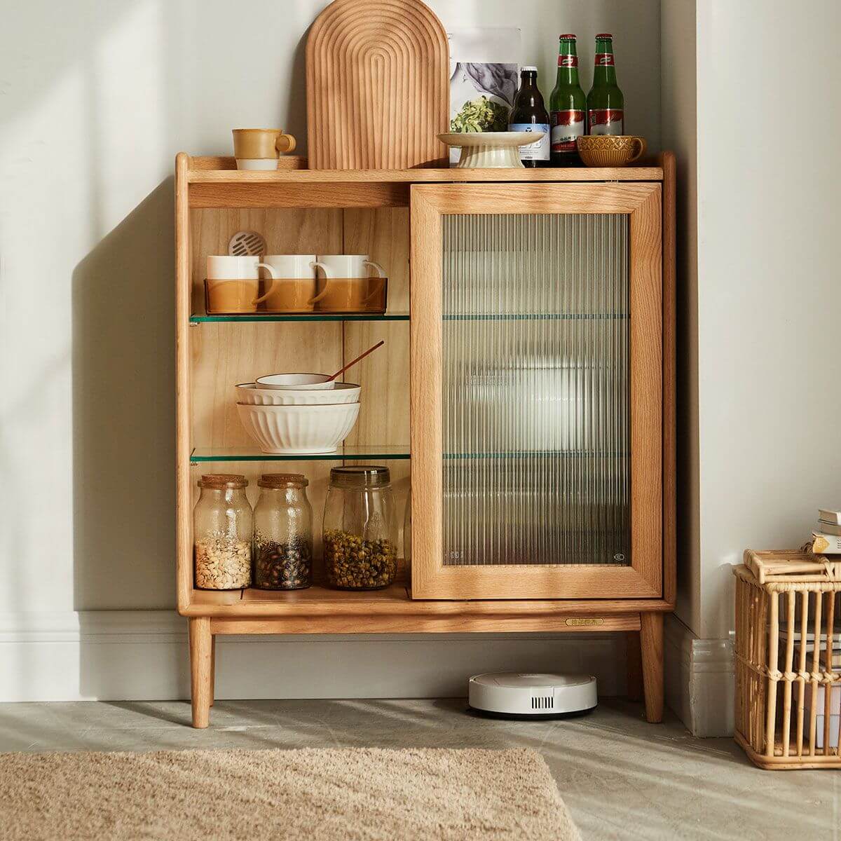 Nordic natural oak rectangular