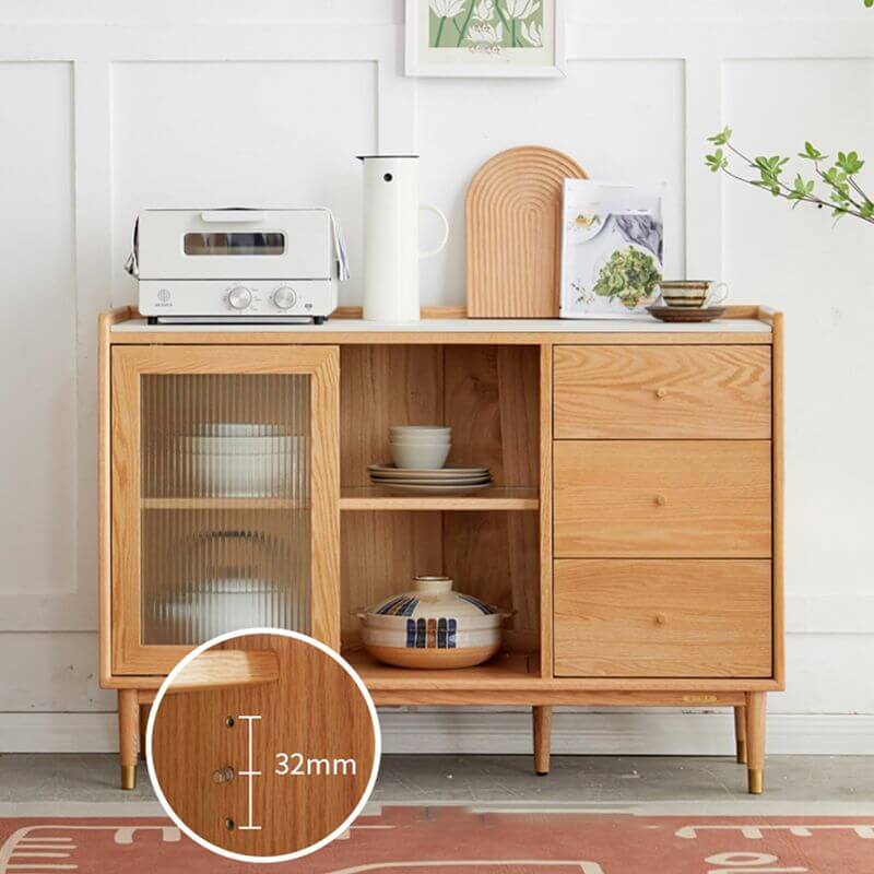 Nordic oak sideboard