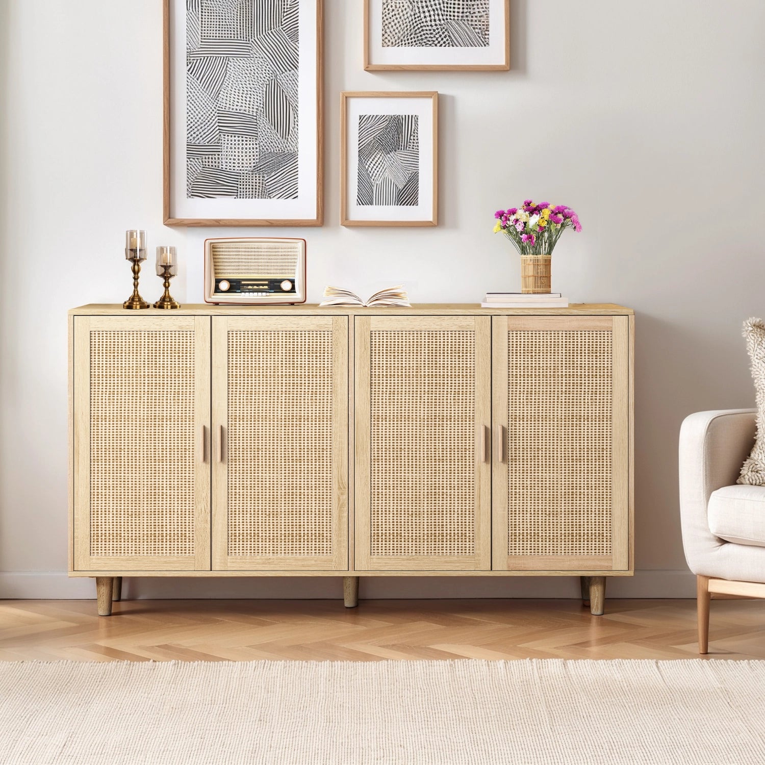 Boho rattan 4