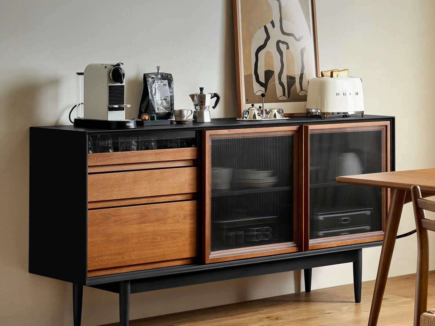 Modern black and