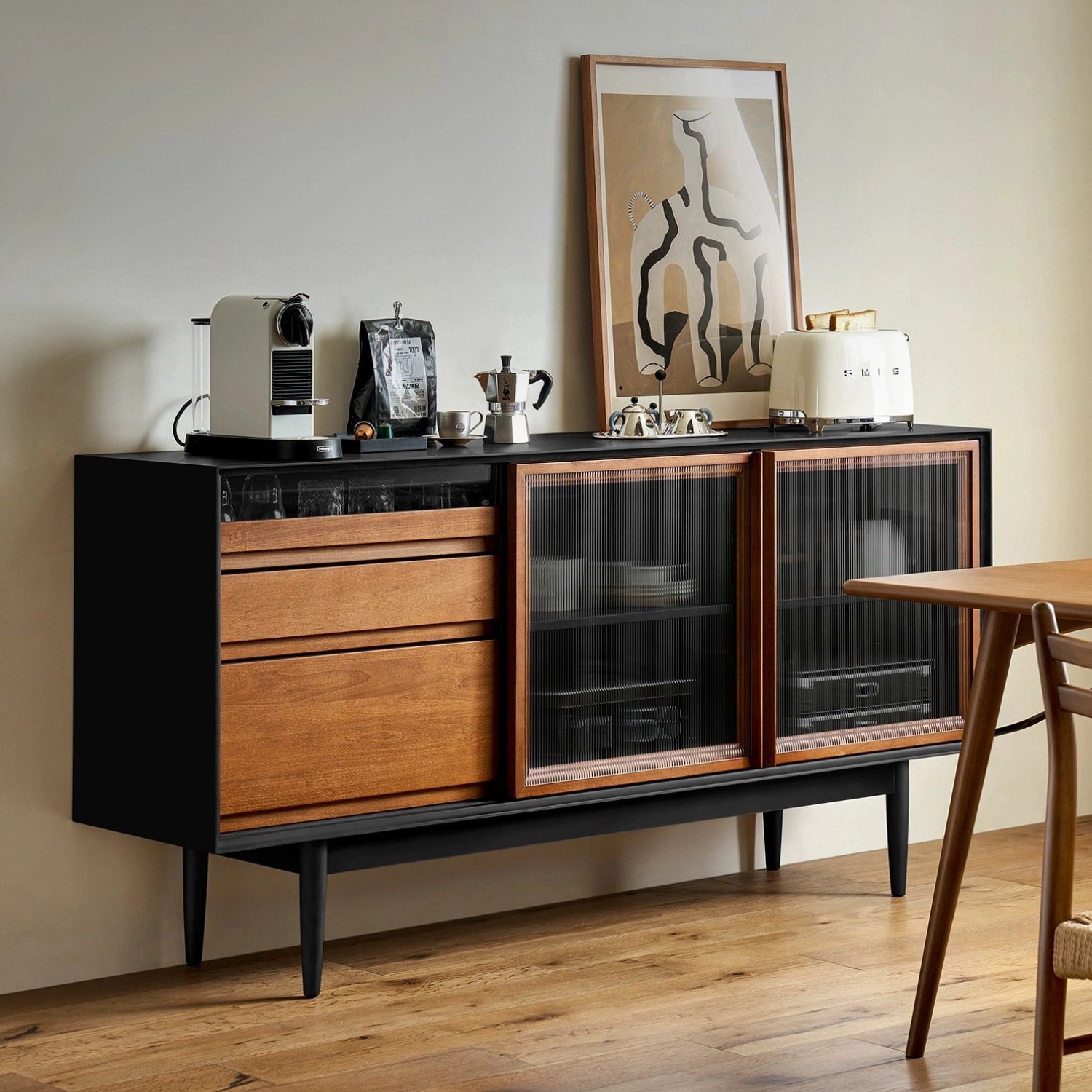 Modern black and