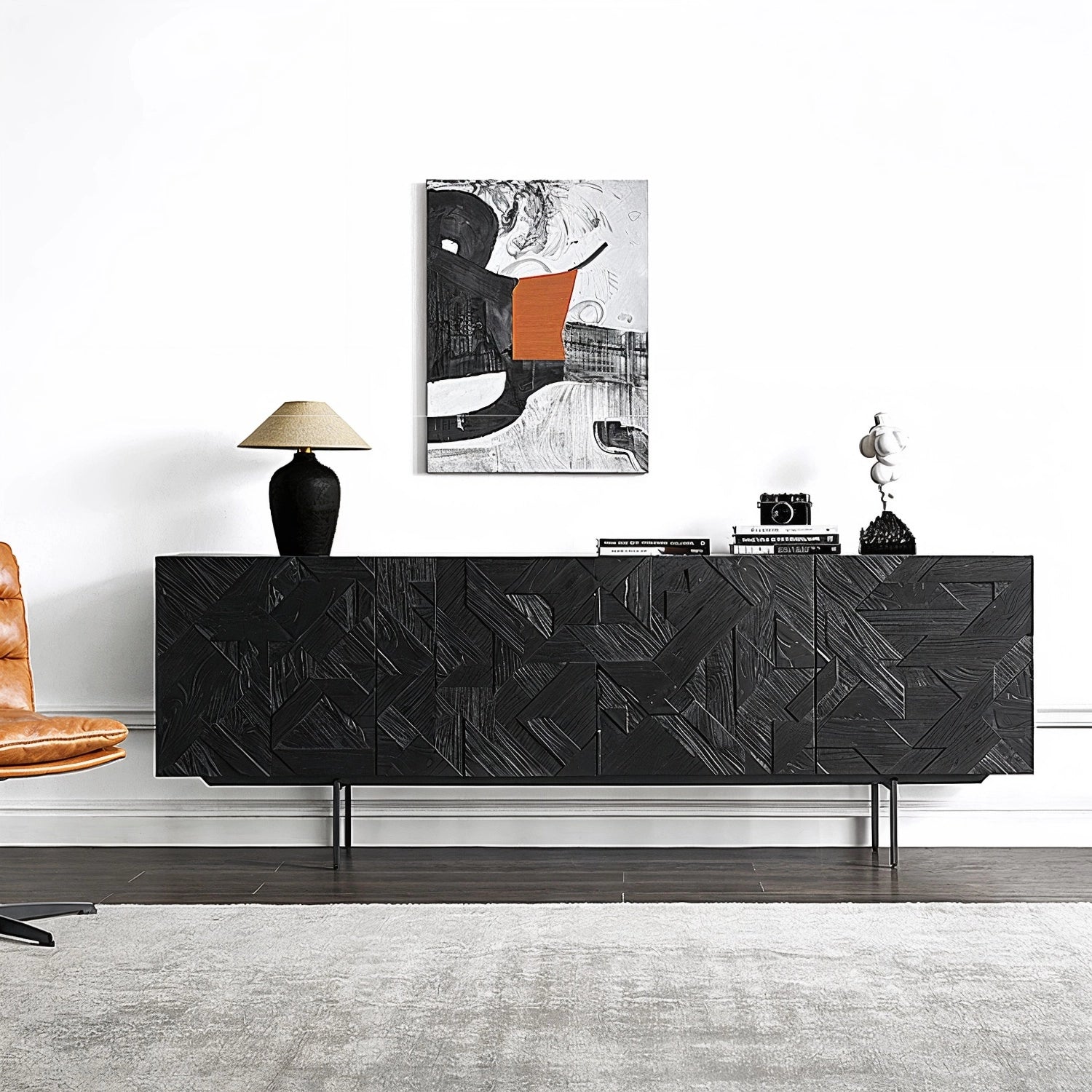 Modern living room with