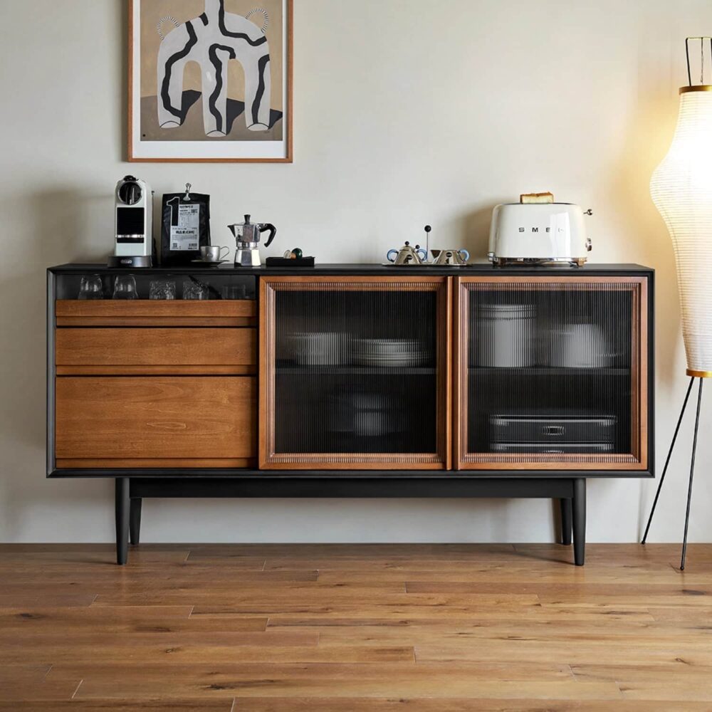 Solid boxwood sideboard