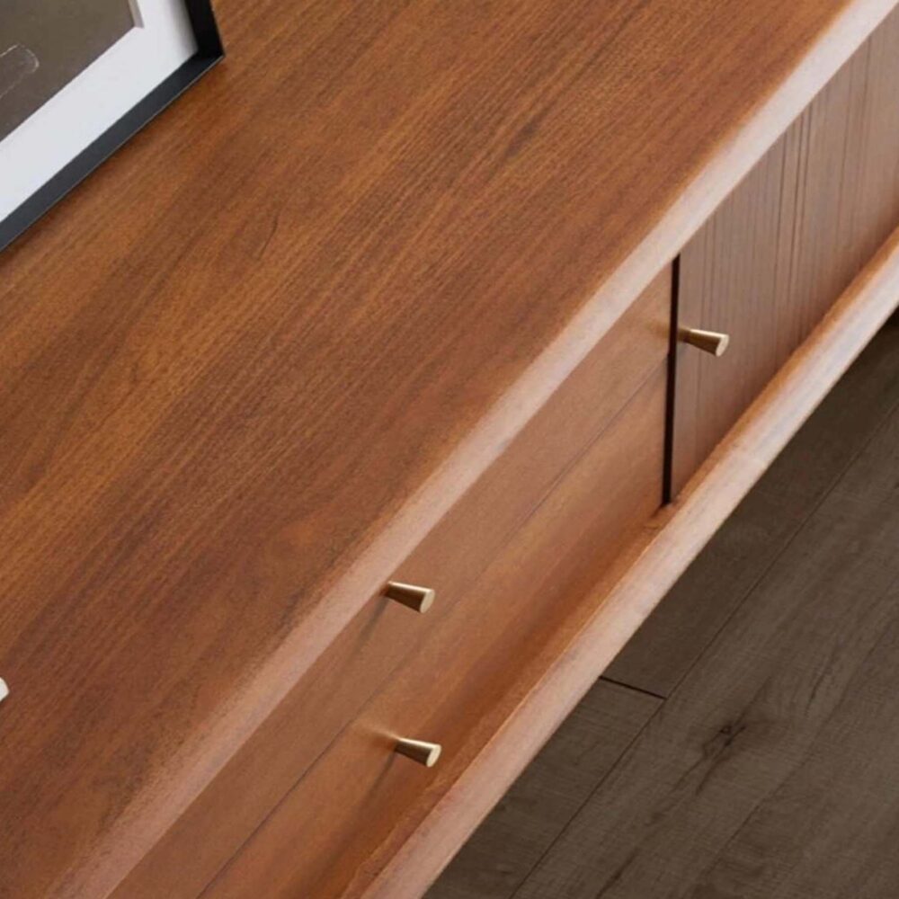 未标题-3 The Asher Solid Wood TV Stand