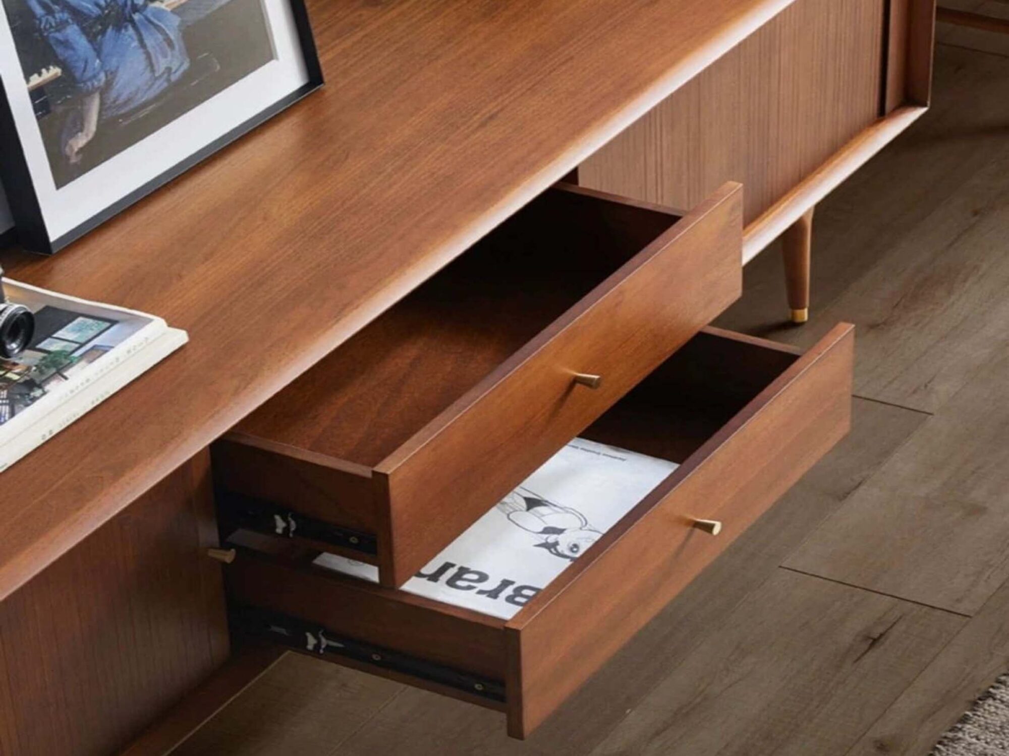 未标题-4 The Asher Solid Wood TV Stand