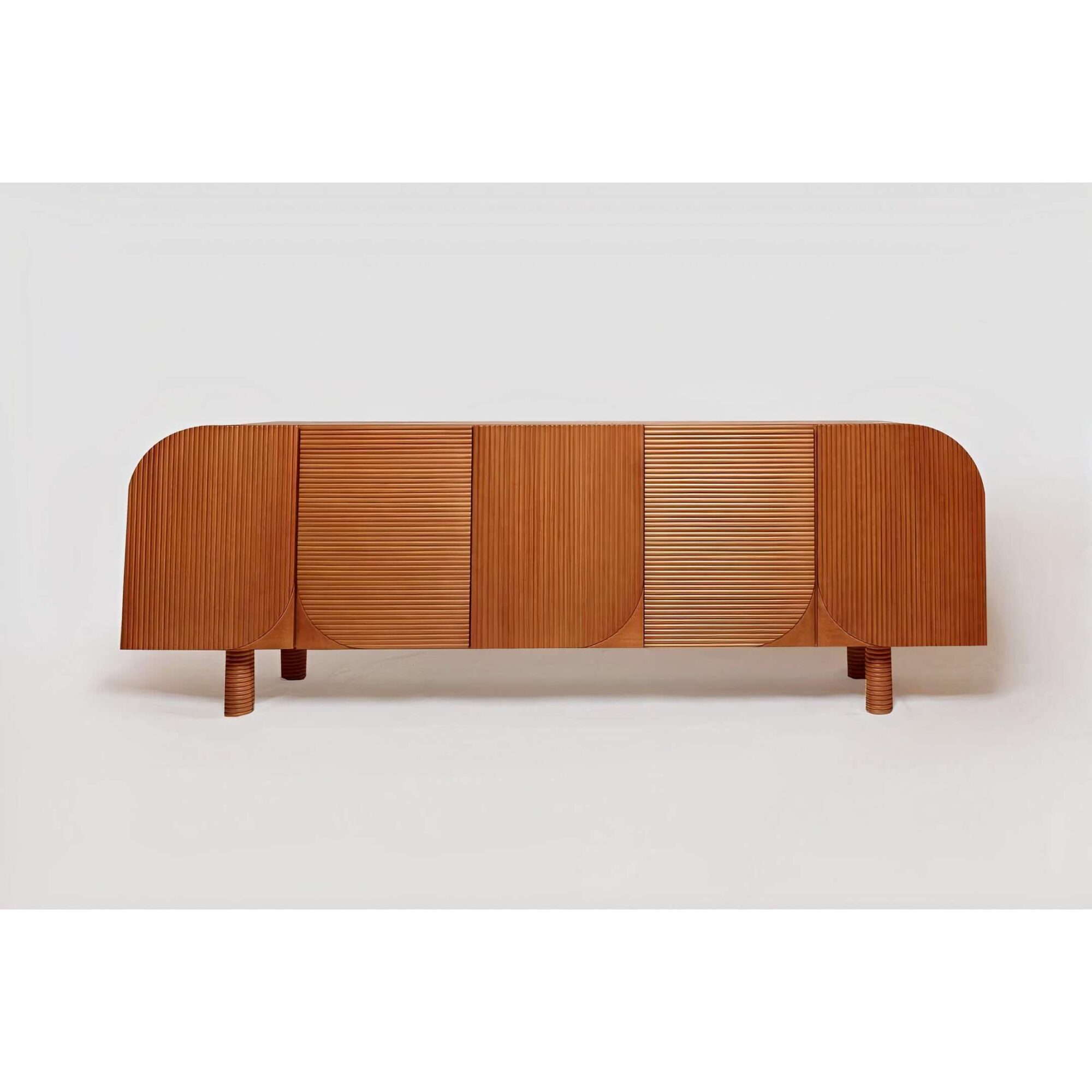 Ina cabinet