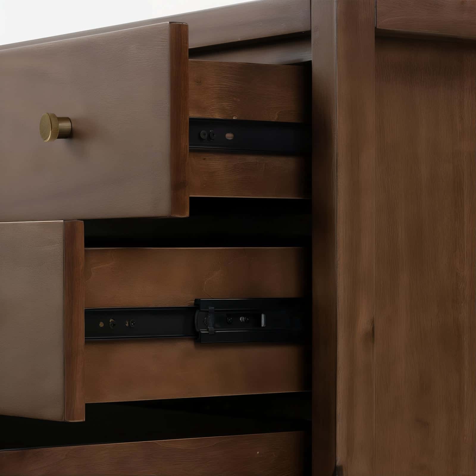 Minimalist teak wood