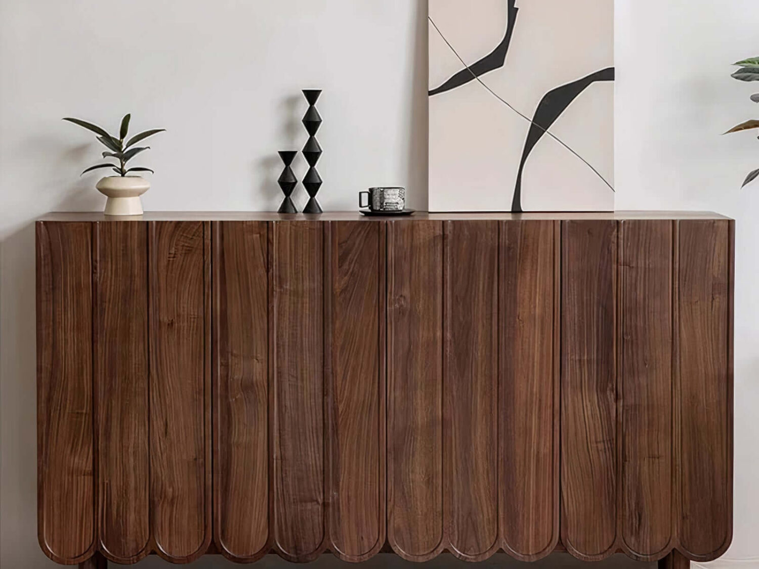 Elegant wooden