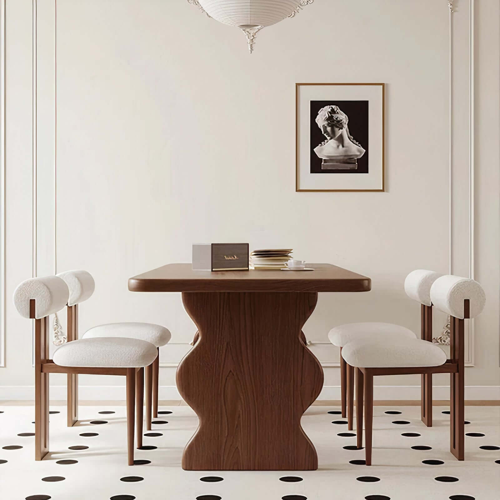 The Feo Walnut Dining Table Review 2026: Benefits & Why Its the Best C 2 The Feo Walnut Dining Table review - The Feo Walnut Dining Table Detailed Product Image
