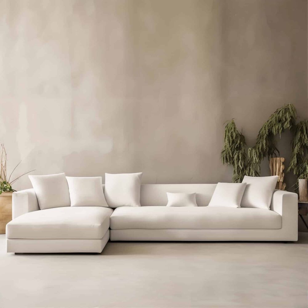 Aurora Sofa: contemporary