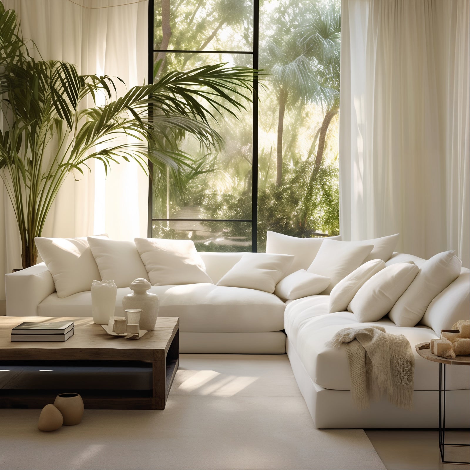 Ivory Aurora Sofa with