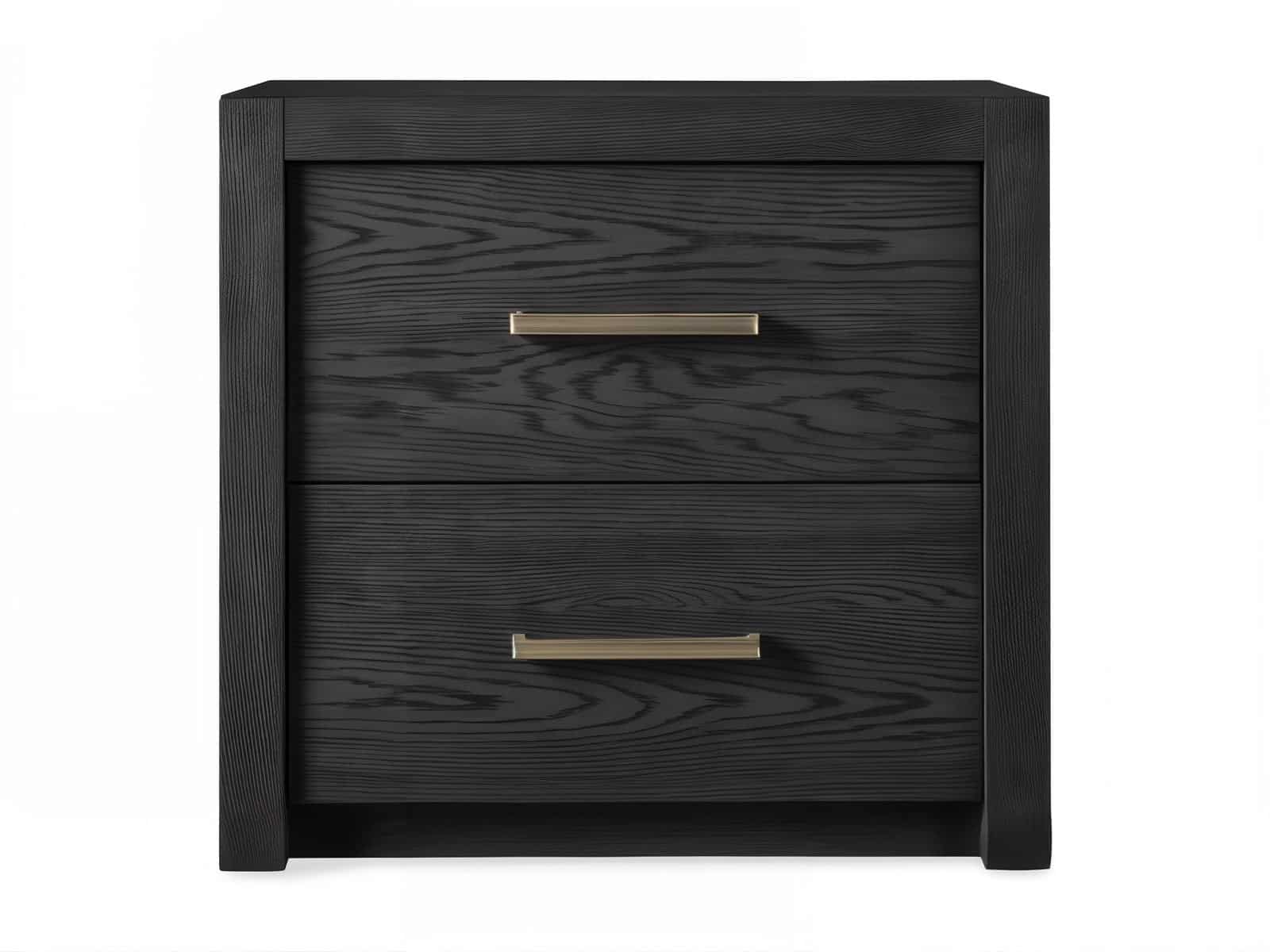 Dark wood Nolan nightstand