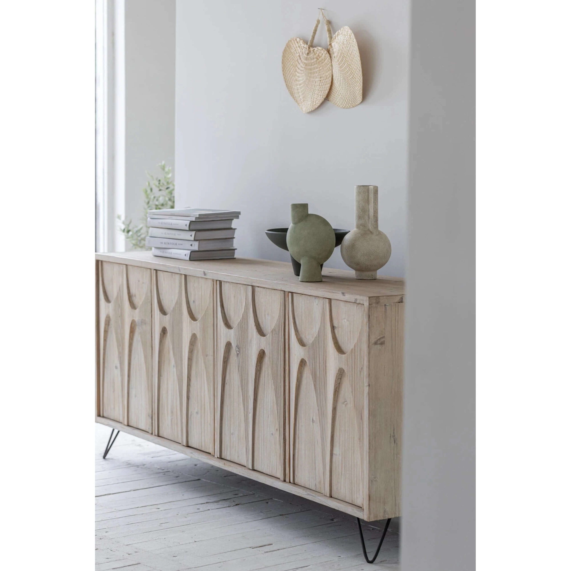 Chiara pine cabinet with