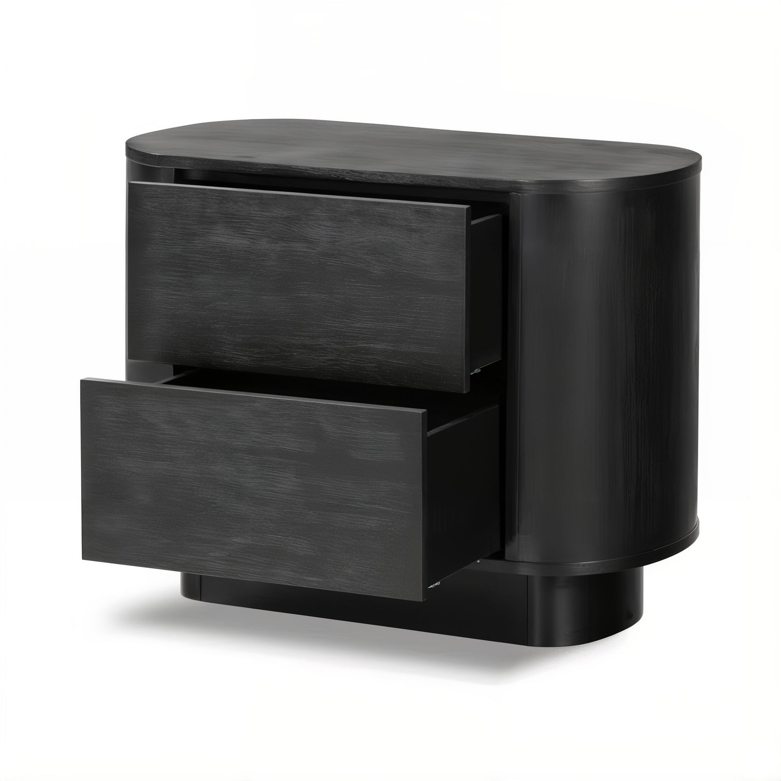 Dark, modern Ezra oval