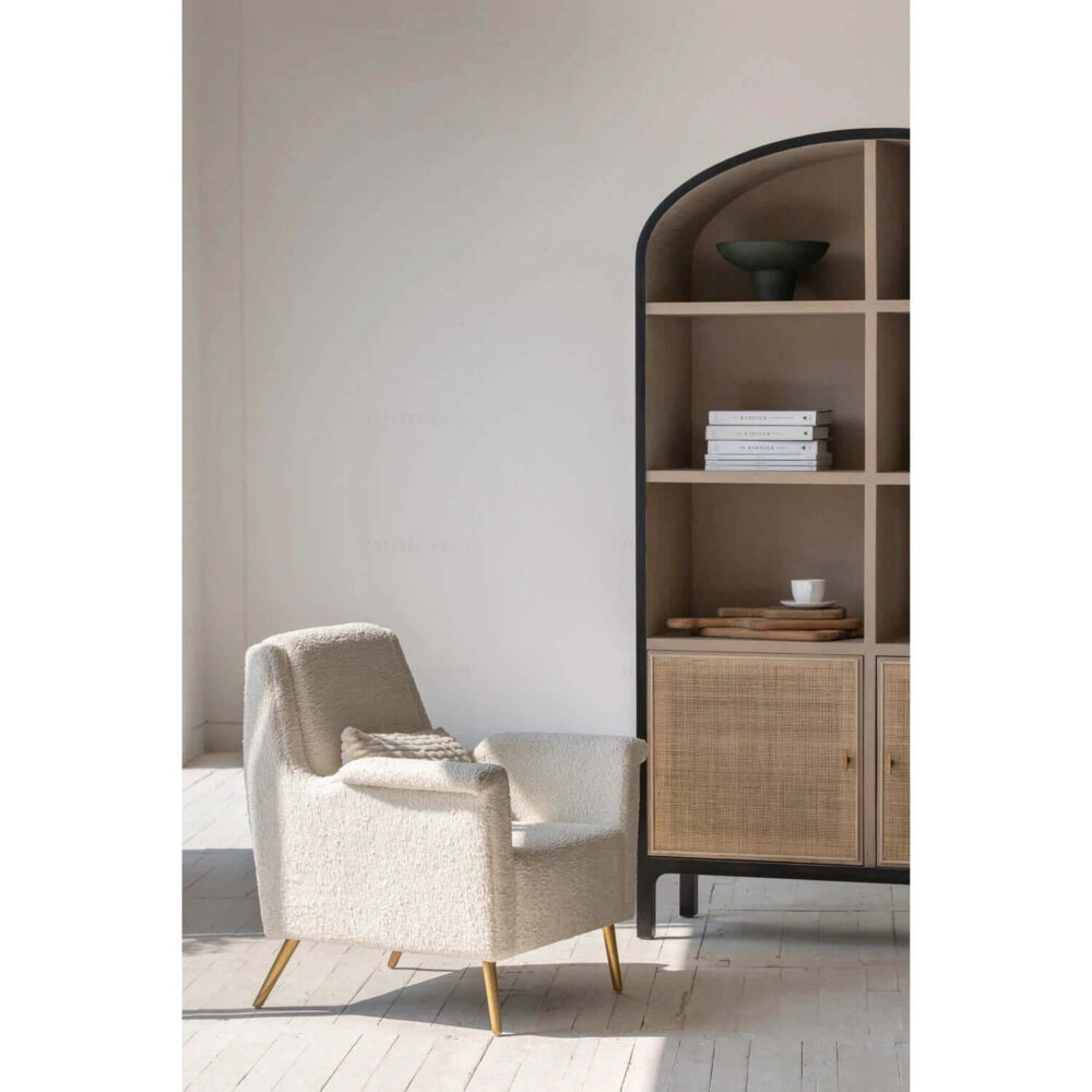 Black Tullio cabinet with