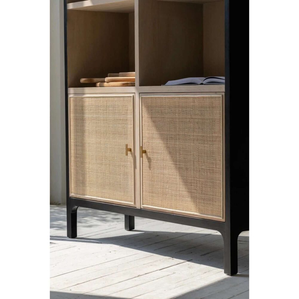 Black Tullio cabinet with