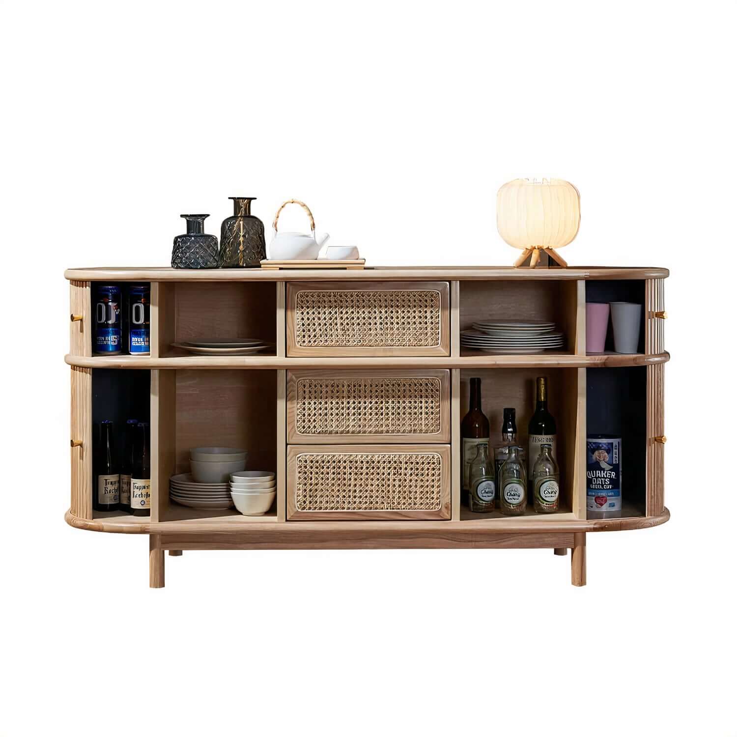 Sergio Cabinet with woven