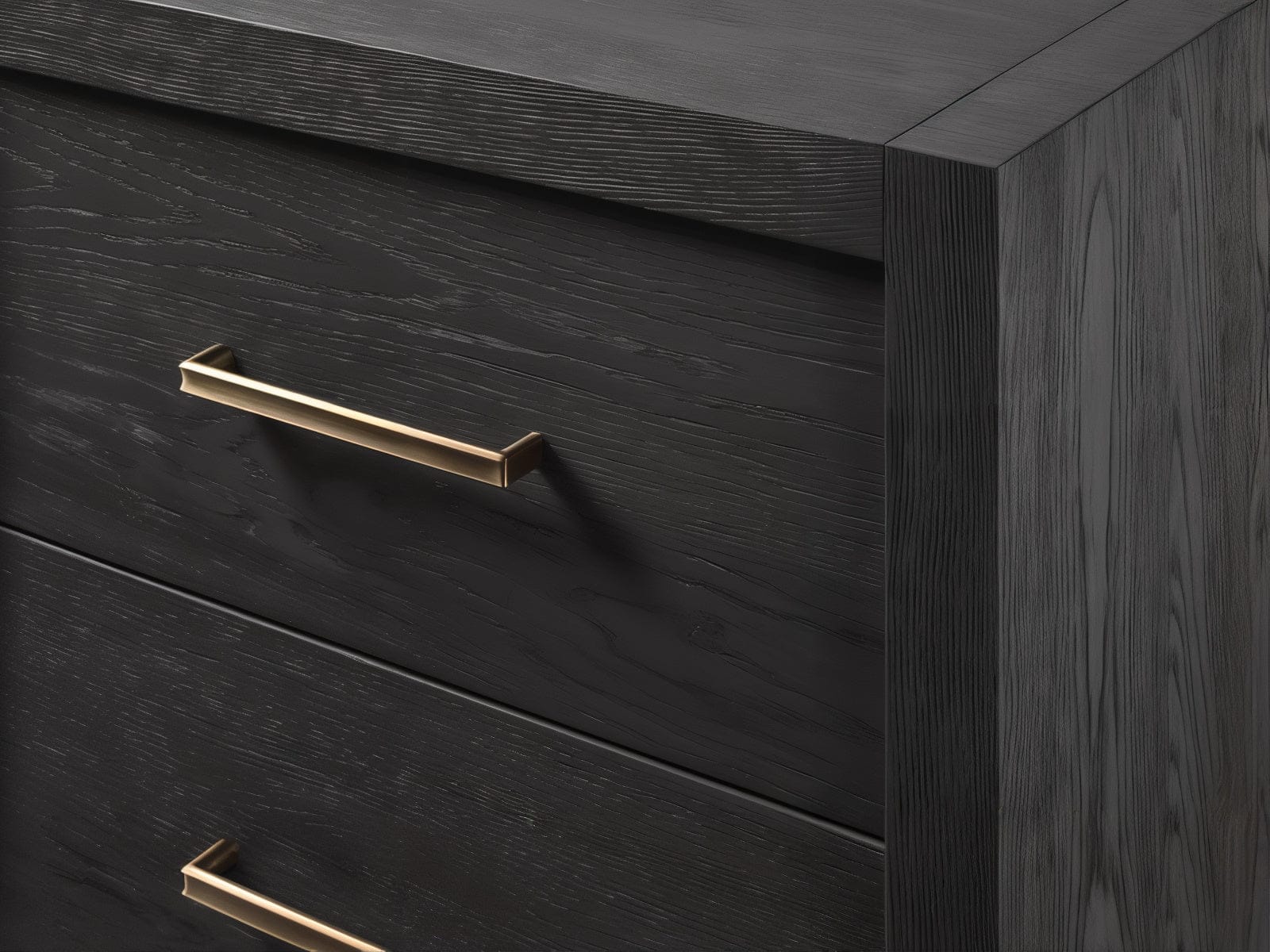 Dark wood Nolan nightstand