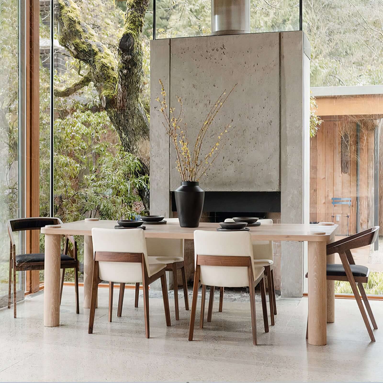 Lilia dining table with