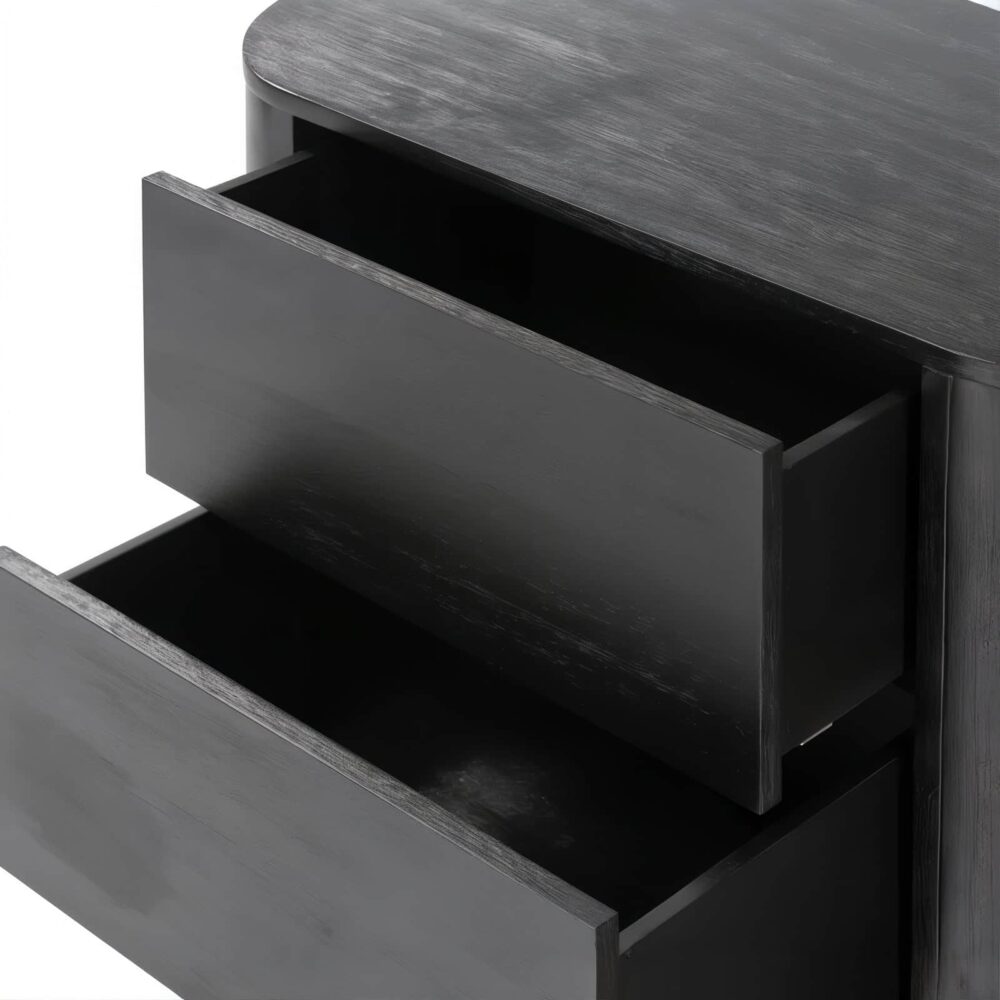 Ezra oval nightstand