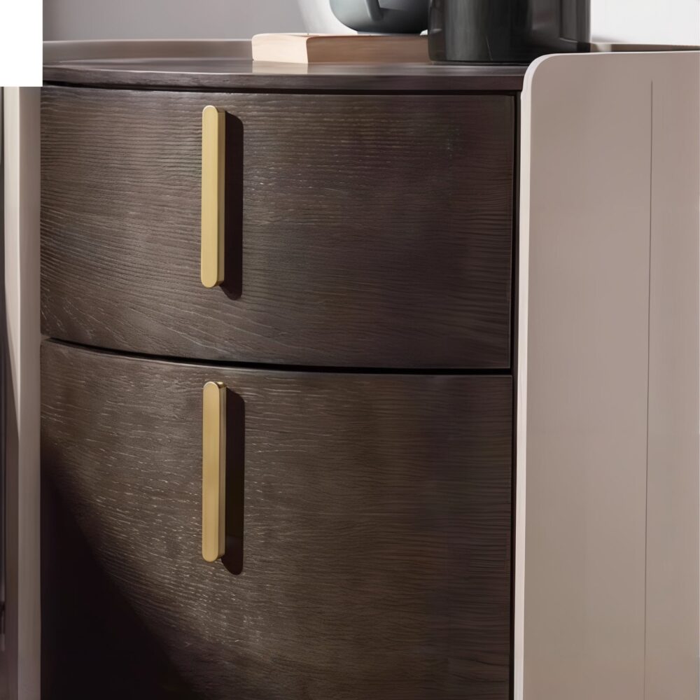 Dark wood Luca nightstand