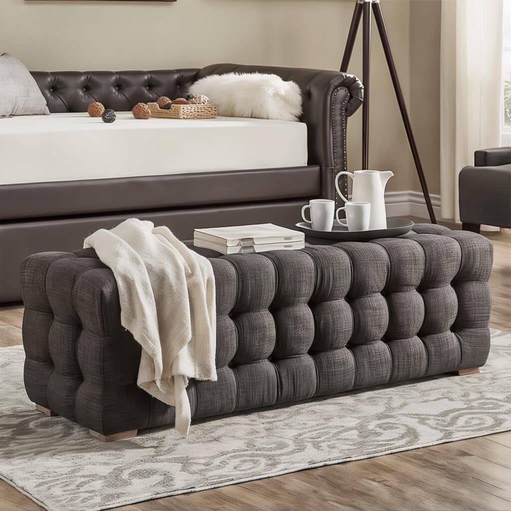Premium The Lora Linen Bench review - The Lora Linen Bench Professional Photo