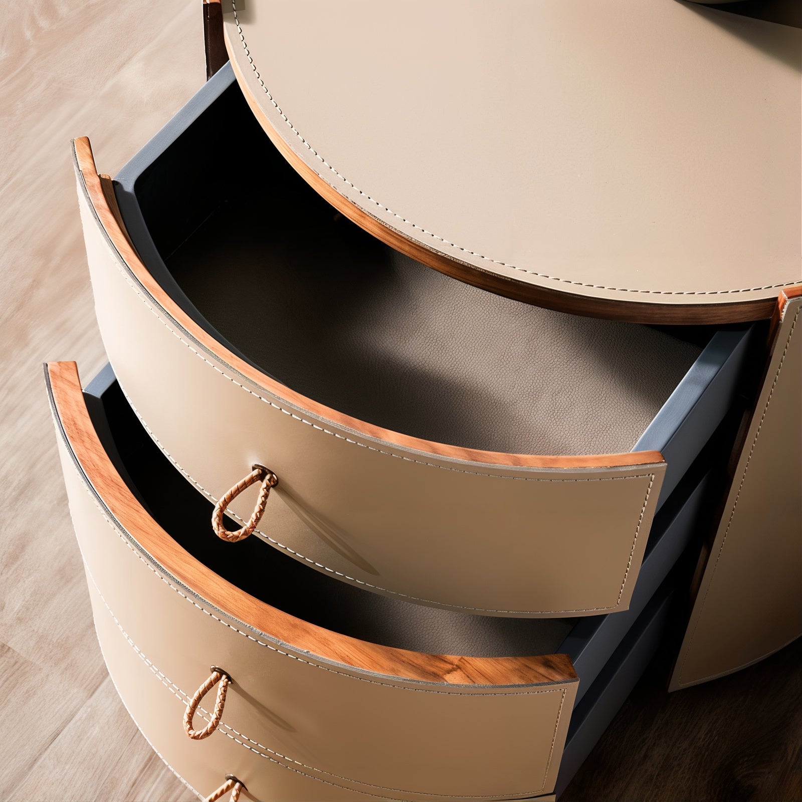 Marin Round Nightstand: