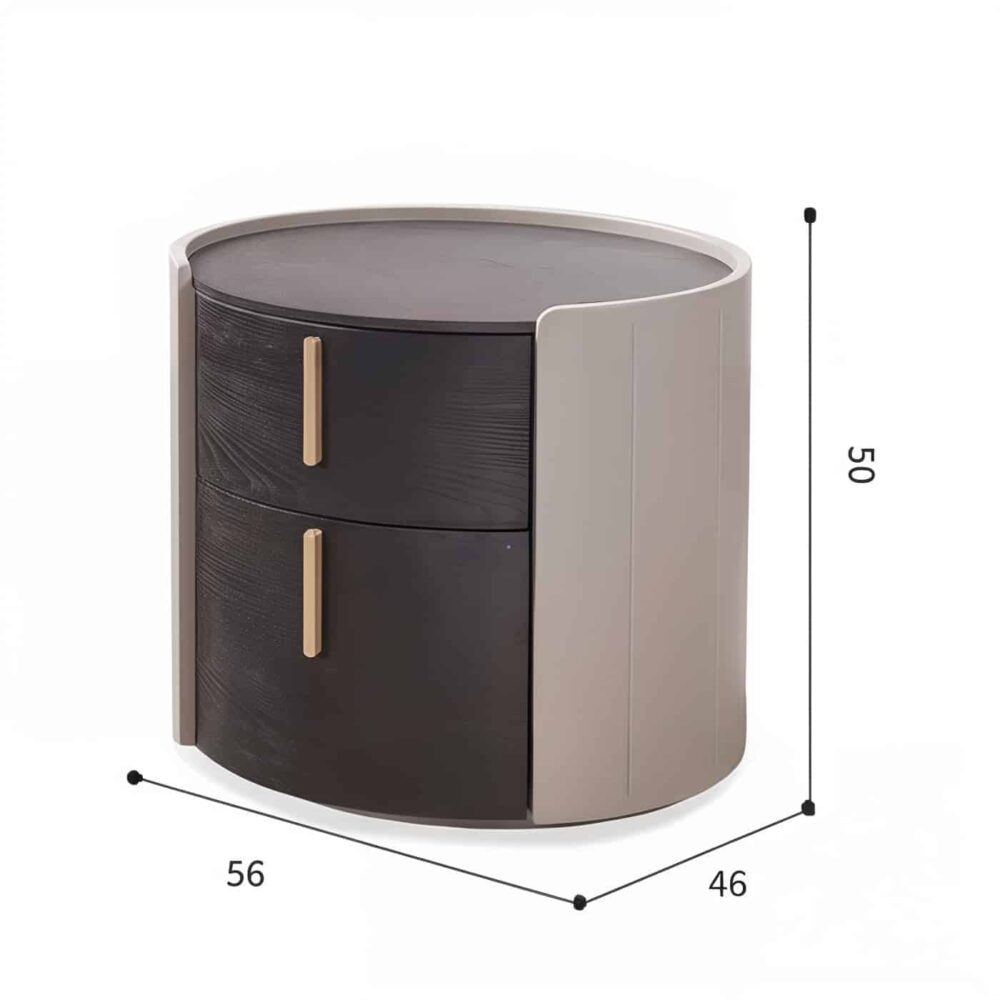 Luca Nightstand: dark