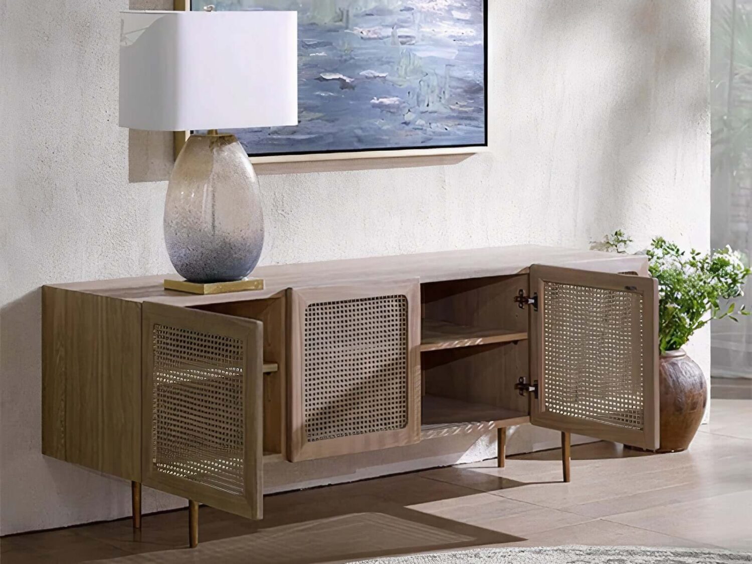 Rattan Nia Cabinet