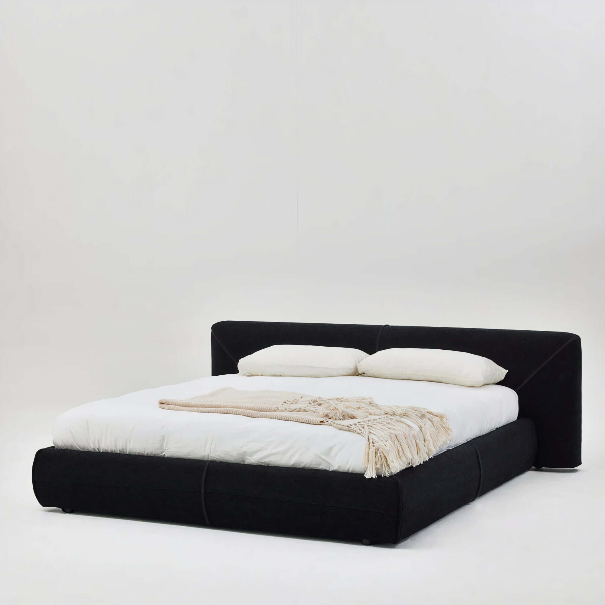 Modern black linen