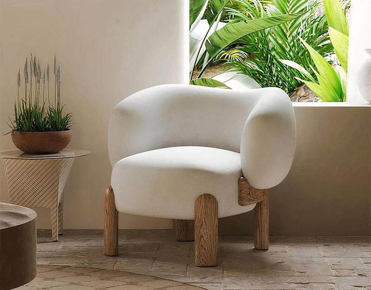 Modern Zelda armchair