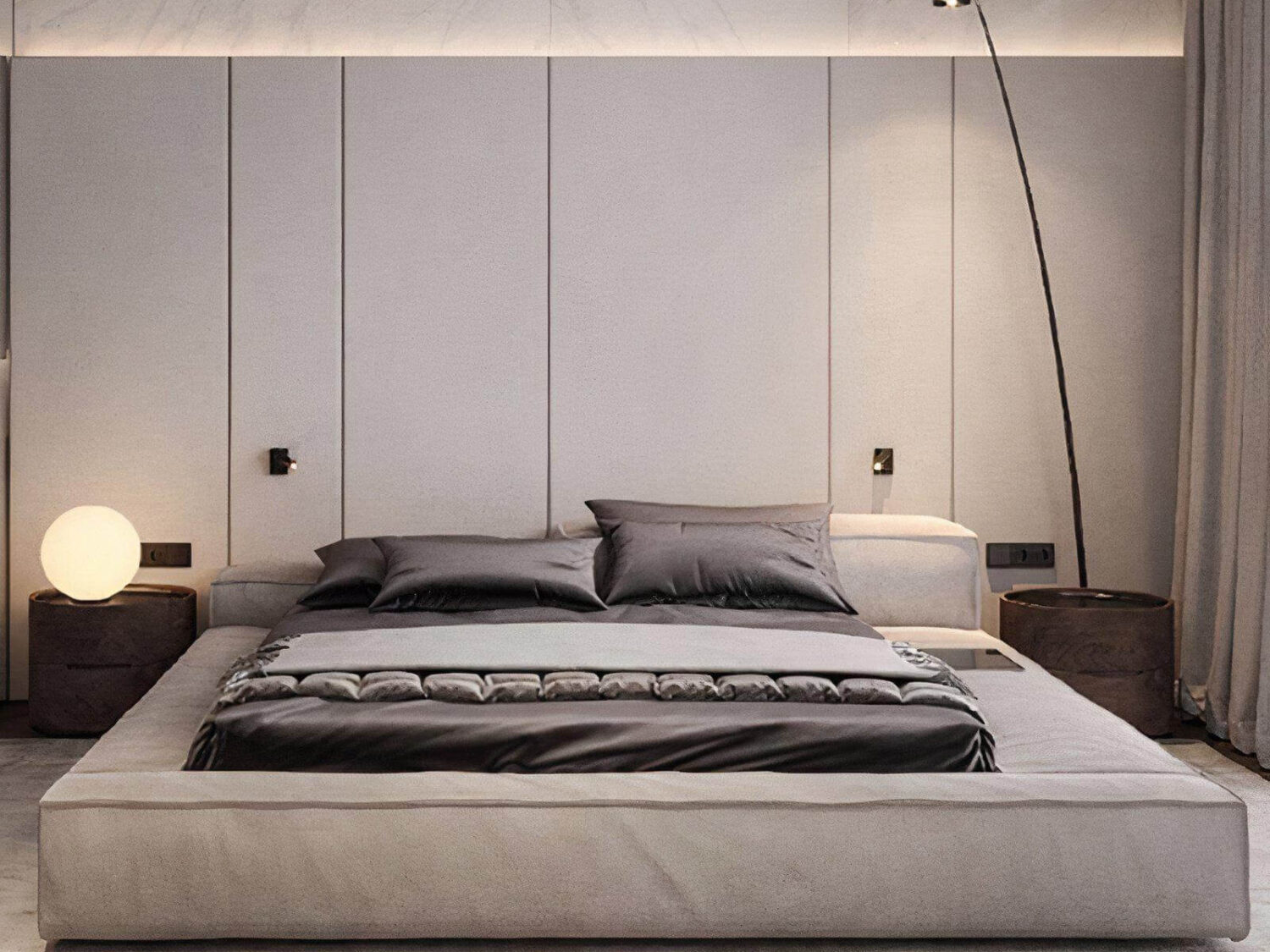 Berkley Bed with cotton