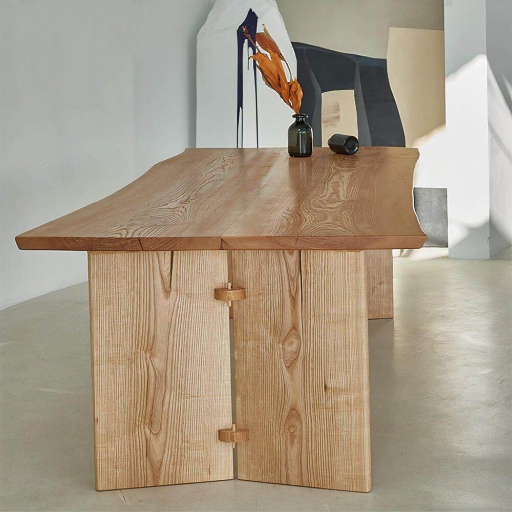 Hope solid ash wood dining