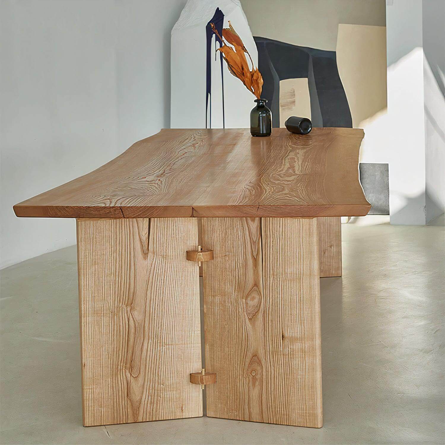 Hope solid ash wood dining