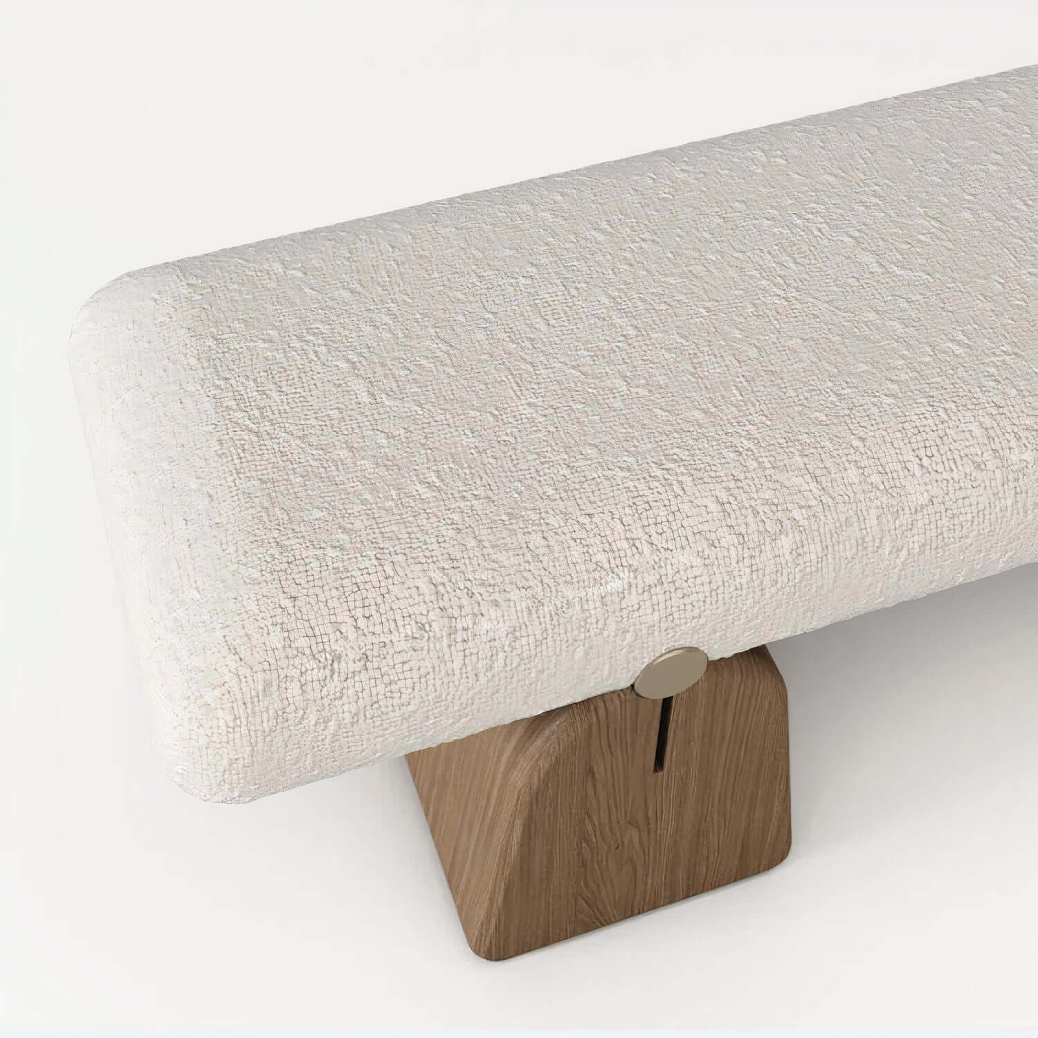 Clarabelle bench with chunky