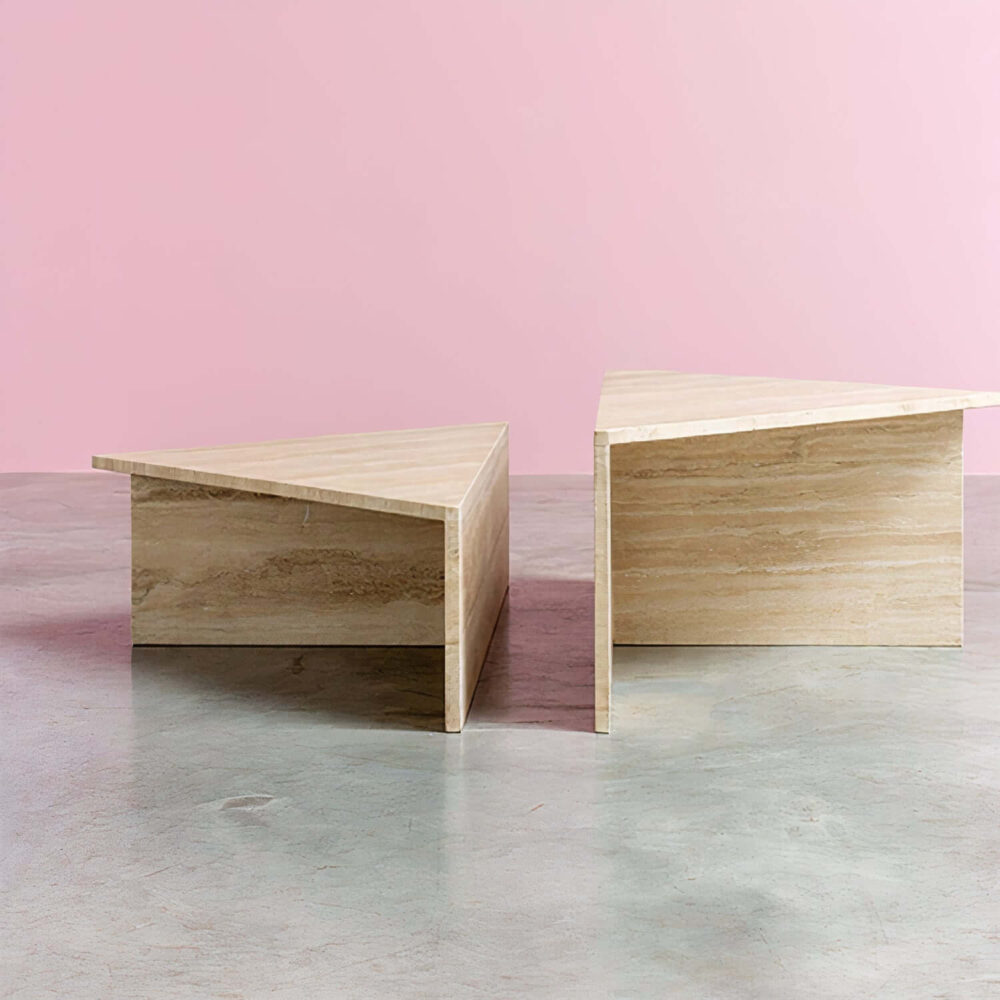 Scout marble coffee table